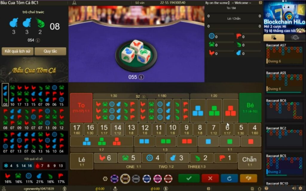 Bầu Cua Tôm Cá PG88